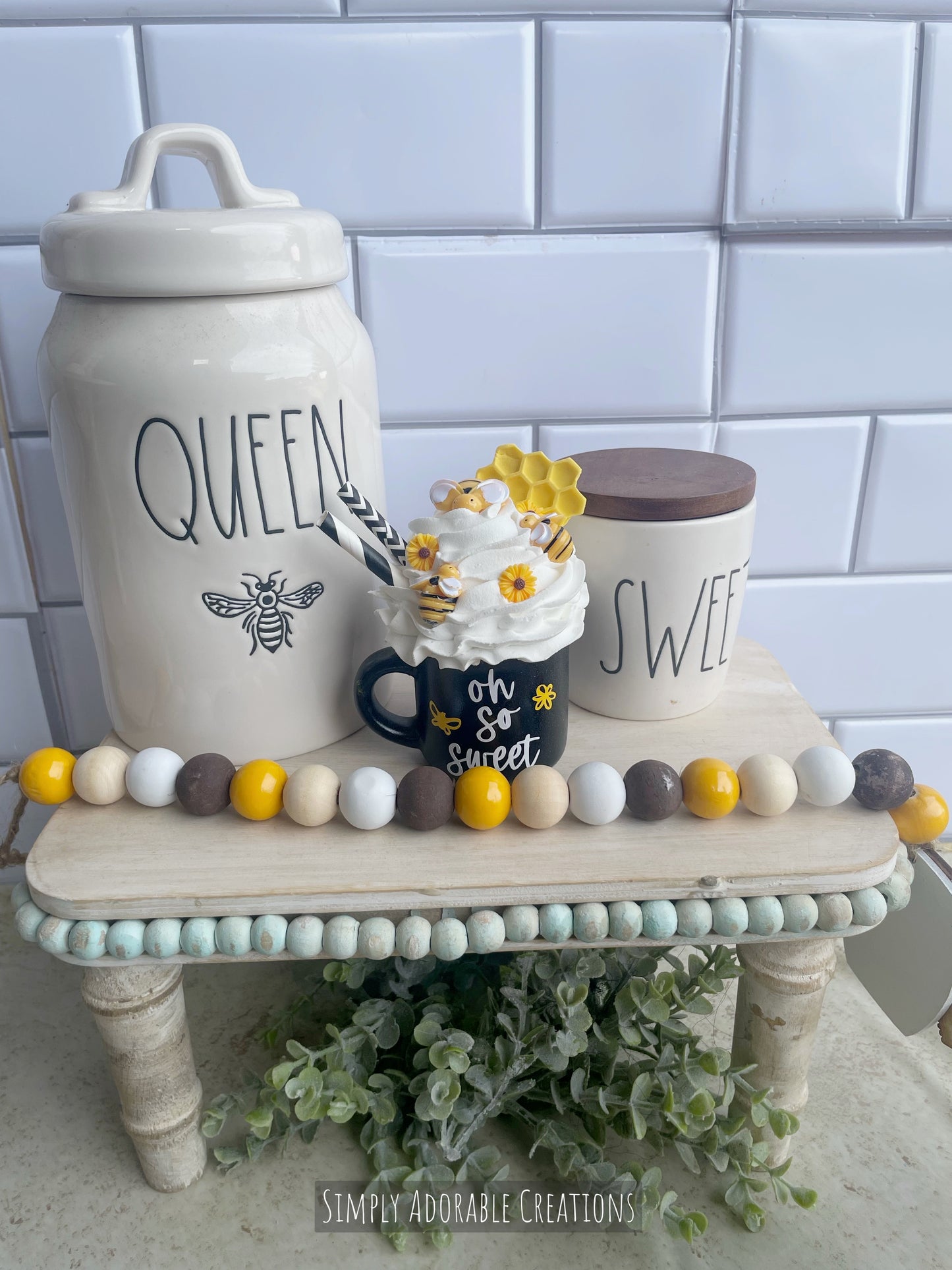 Honey Bee Tiered Tray Sign Bundle