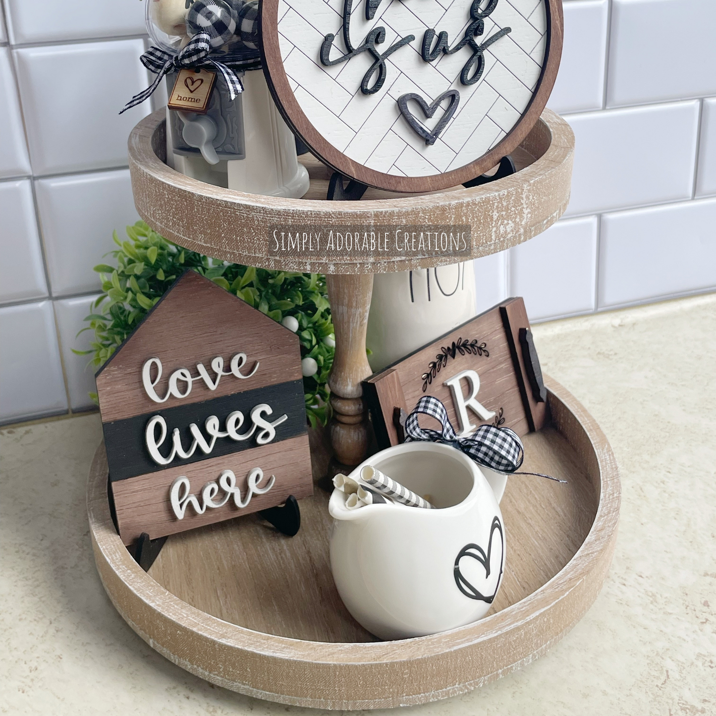 This is Us Everyday Tiered Tray Decor Bundle