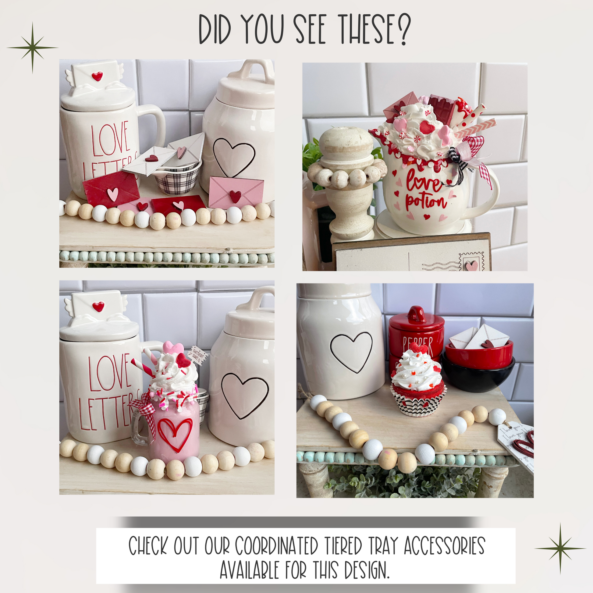 Cupid Tiered Tray Kit