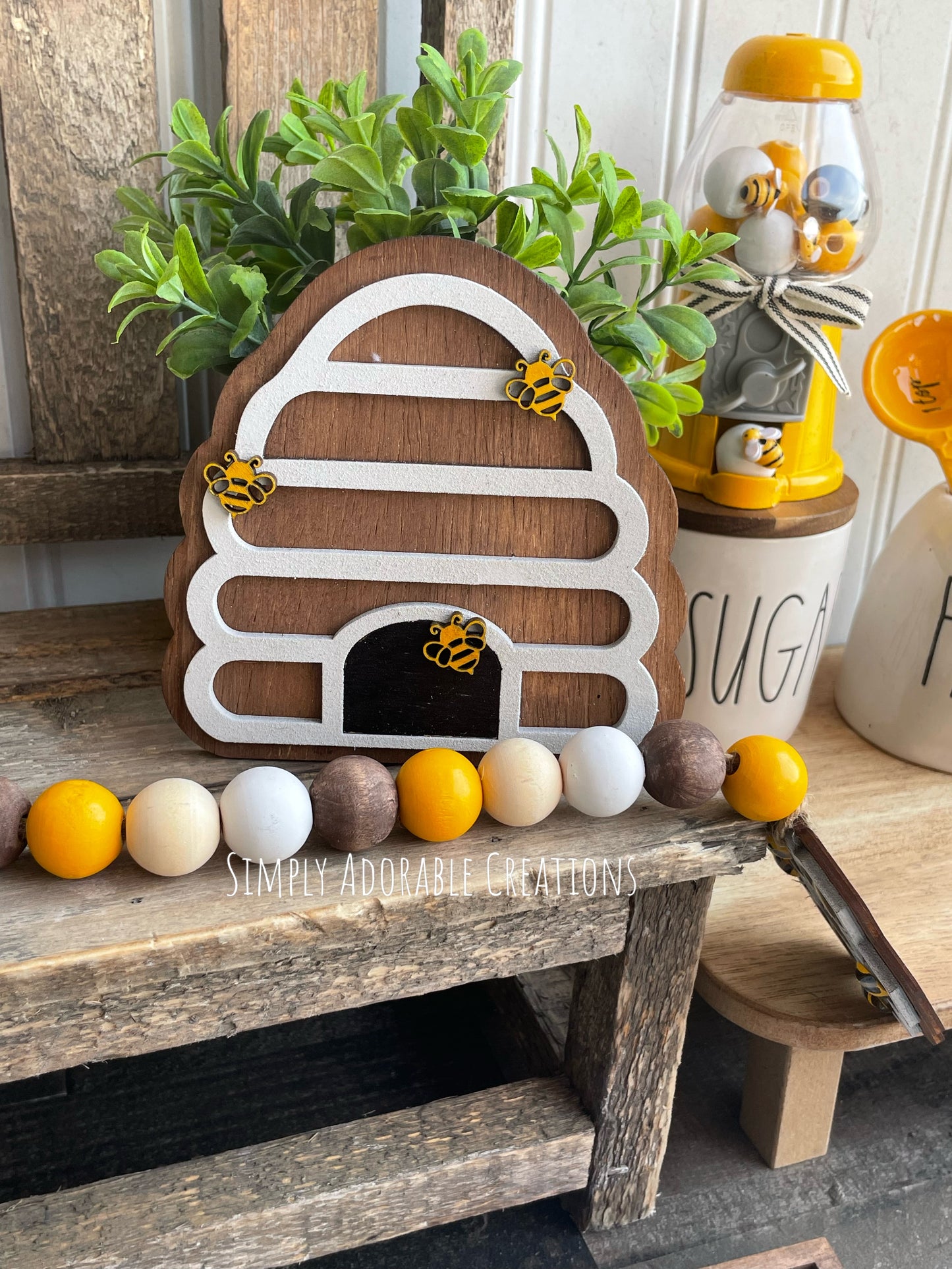 Bumble Bee Tiered Tray Sign Bundle