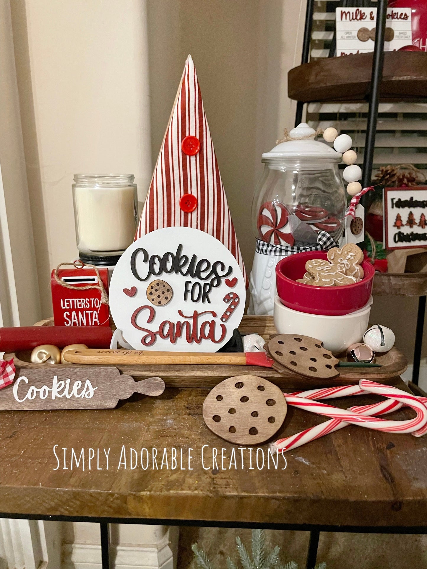 Cookies for Santa Tiered Tray