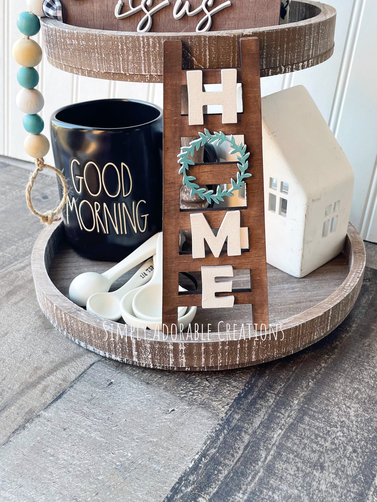 Home Sweet Home Tiered Tray Bundle