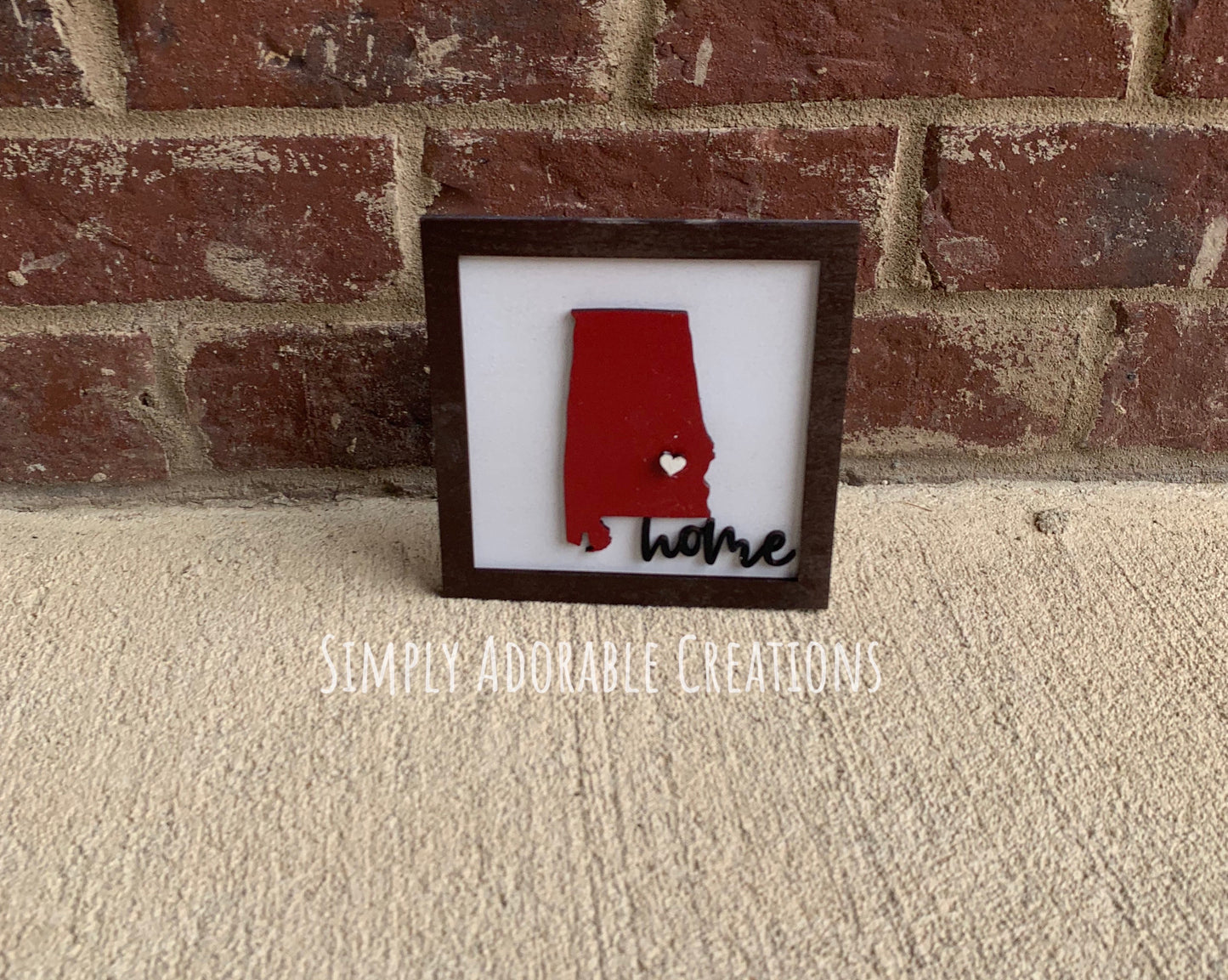 Mini Home Sign - Simply Adorable Creations